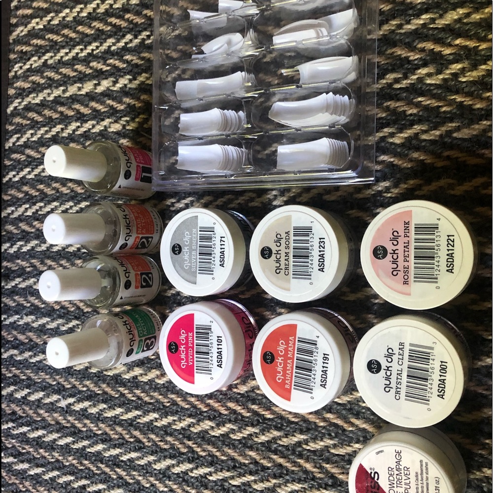 lot of ANC powder nail kit everything you will need included!